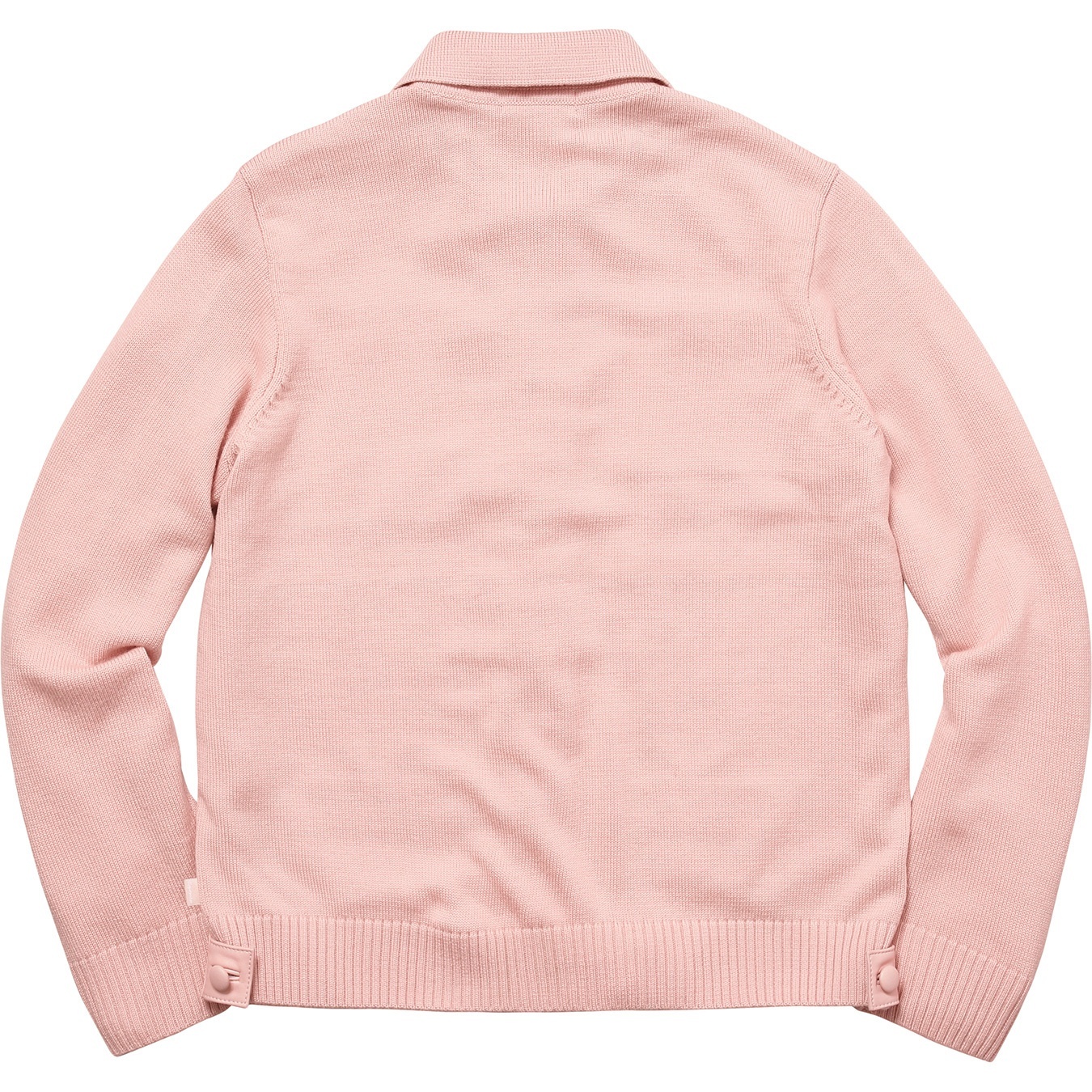 Leather Front Polo Sweater view 7